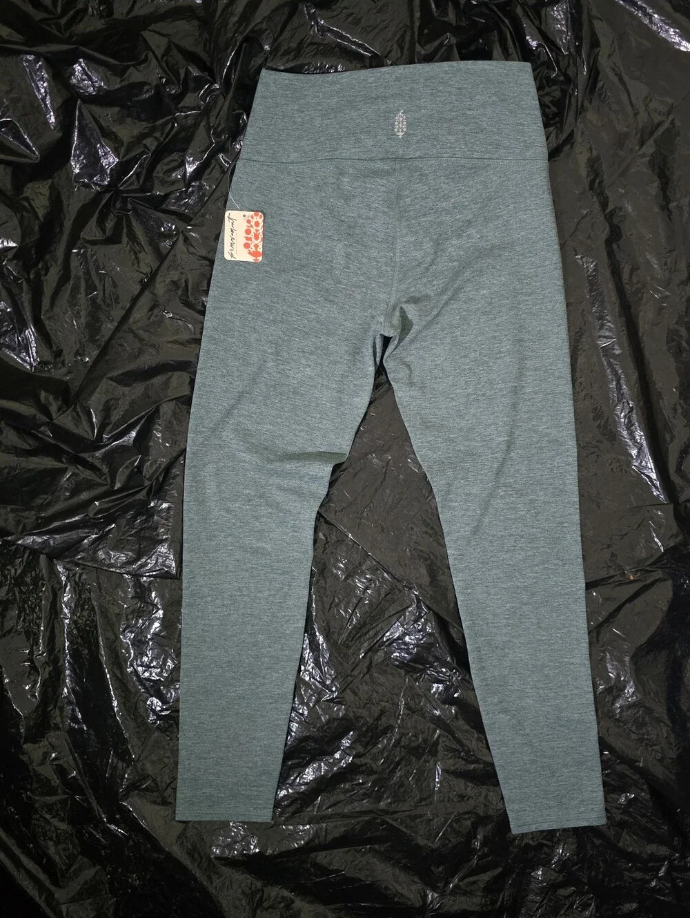 Free People Heathered Teal Leggings